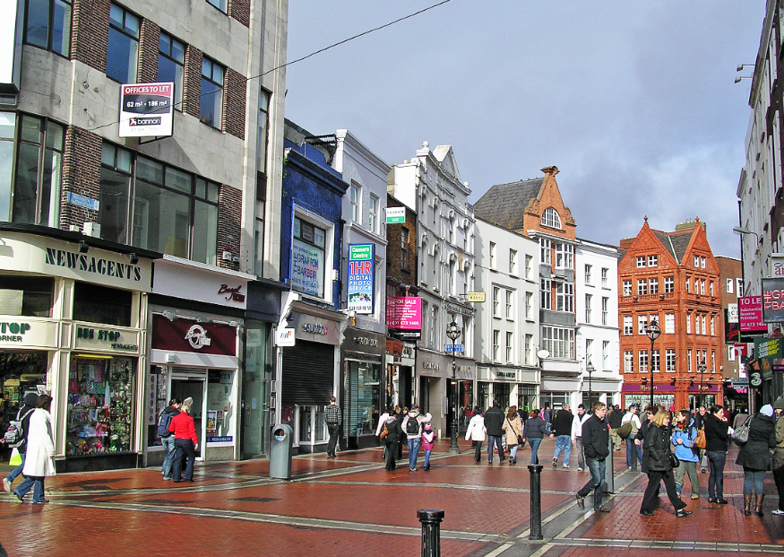 Grafton Street, Dublin, Ireland